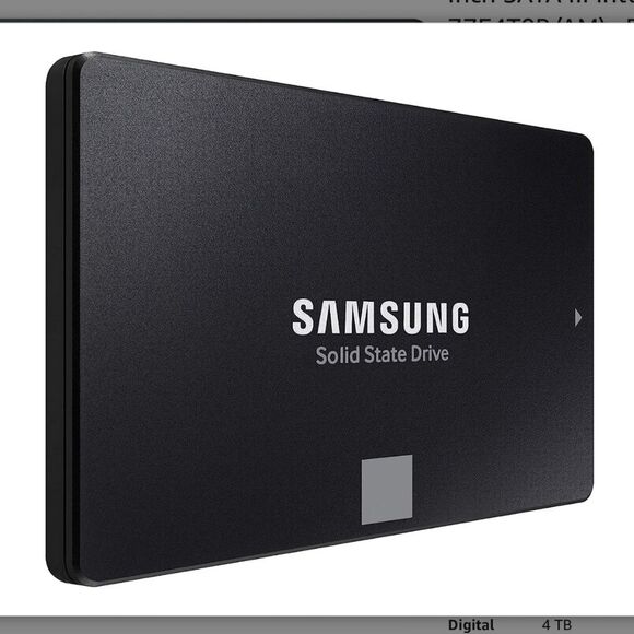 Samsung SSD 870 EVO SATA 2.5” 4TB Solid State Drive NIB - Picture 9 of 12